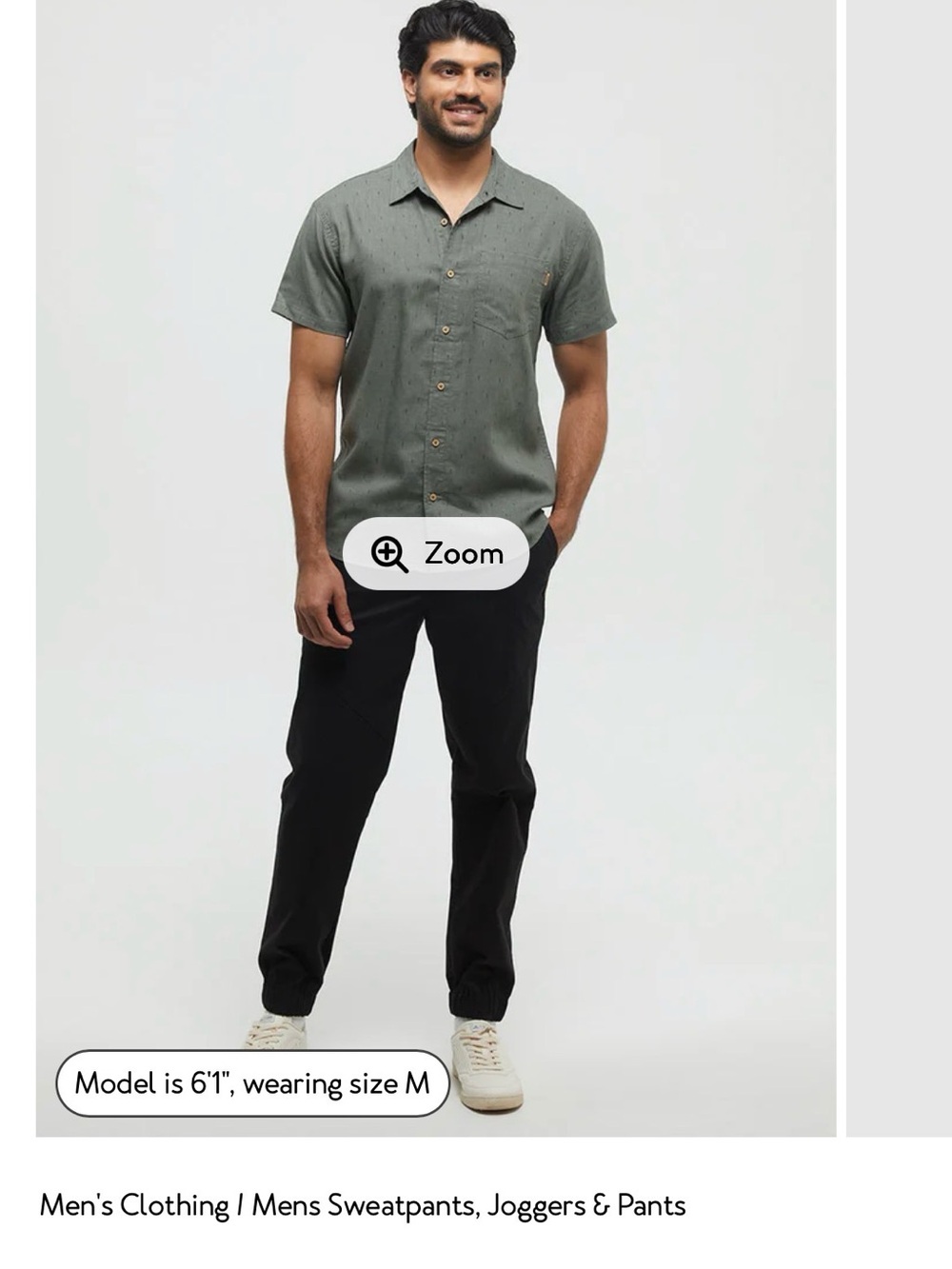 Tentree organic cotton joggers